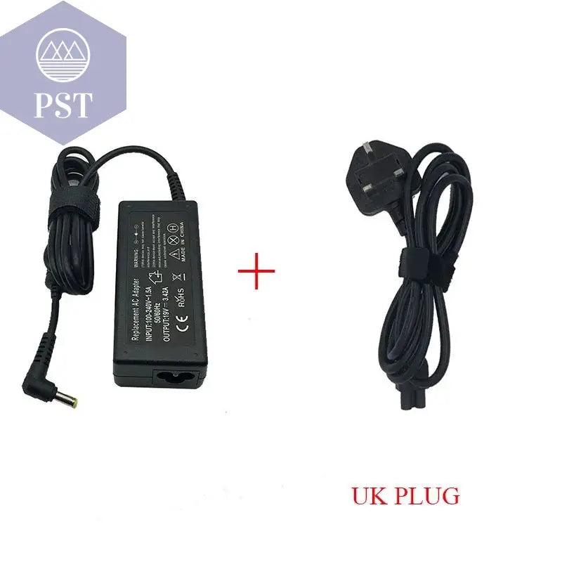 19V 3.42A 65W 5.5*1.7mm AC Laptop Charger Adapter For Acer Aspire 5315 5630 5735 5920 5535 5738 6920 6530G 7739Z Power Supply - PST PS Tradings