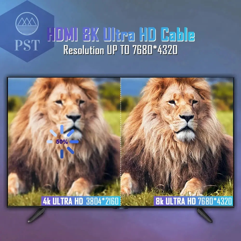 8K HDMI-kompatibles Kabel 4K@120Hz 8K@60Hz HDMI 2.1 Kabel 48Gbps Adapter für RTX 3080 eARC HDR Videokabel PC Laptop TV Box PS5 Computer Zubehör PST PS Tradings