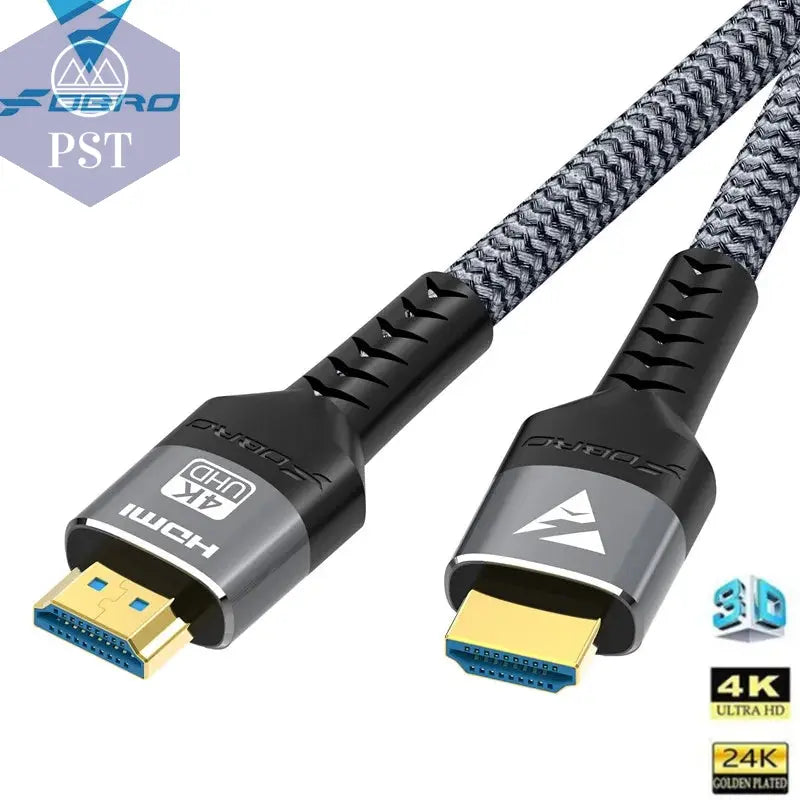 8K HDMI-kompatibles Kabel 4K@120Hz 8K@60Hz HDMI 2.1 Kabel 48Gbps Adapter für RTX 3080 eARC HDR Videokabel PC Laptop TV Box PS5 Computer Zubehör PST PS Tradings