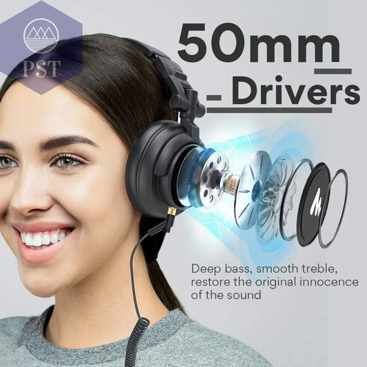 Professional DJ Studio Monitor Headphones PST PS Tradings