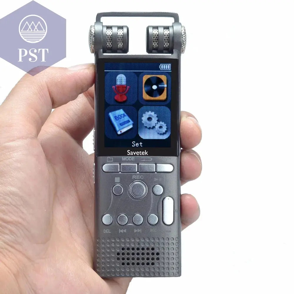 Professional Voice Activated Digital Audio Recorder 16GB 8GB USB Pen Non-Stop 100hr Recording PCM 1536Kbps External Microphone Audio Recorder PST PS Tradings