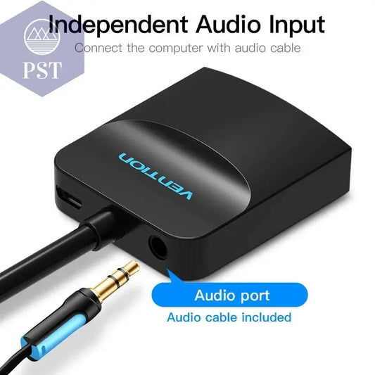 Vention VGA to HDMI Adapter with 3.5mm AUX Audio Jack HDMI to VGA Converter PST PS Tradings PST PS Tradings PST PS Tradings Vention VGA to HDMI Adapter with 3.5mm AUX Audio Jack HDMI to VGA Converter