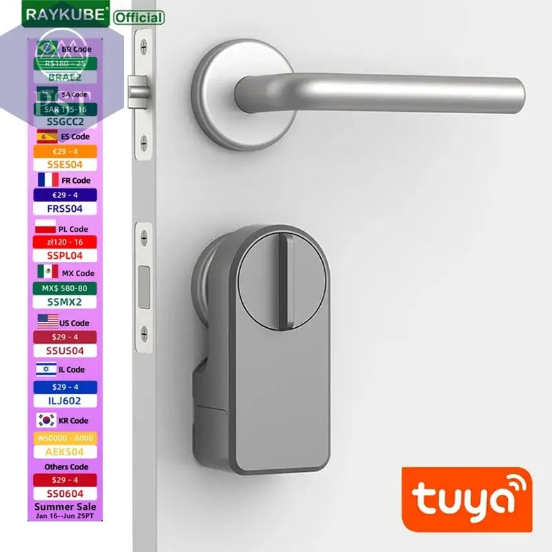 A1 Pro Bluetooth Smart Türschloss Tuya APP Fernbedienung Keyless Entsperren Smart Life Zylinder Einfache Installation PST PS Tradings  PST PS Tradings  PST PS Tradings A1 Pro Bluetooth Smart Türschloss Tuya APP Fernbedienung Keyless Entsperren Smart Life Zylinder Einfache Installation