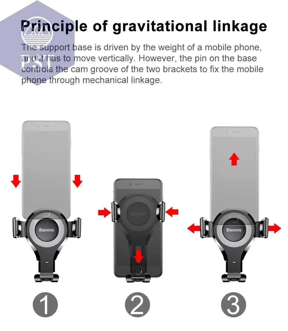 Baseus Gravity Autotelefonhalter für iPhone 16, Samsung, Saugnapf, Autohalterung für Telefone im Auto, Handyhalter, Ständer, 38,ajuan  Cellphones & Telecommunications - Cellphones     PST PS Tradings