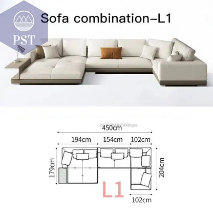Elegantes Nordisches Ecksofa für Ihr ZuhauseEcksofa PST PS Tradings 450cm-sofa-L1 PST PS Tradings