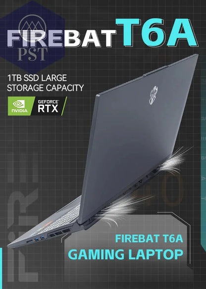 Gaming Laptop FIREBAT T6A 16 Zoll Intel i7 RTX 4060 PST PS Tradings  PST PS Tradings  PST PS Tradings Gaming Laptop FIREBAT T6A 16 Zoll Intel i7 RTX 4060
