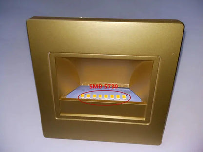 Einbau in LED-Treppen licht 85-265V Wand leuchte Beleuchtung Schritt Treppe Gang Lampen warm kühl weiß Keller Durchgang Fuß lichter       PST PS Tradings