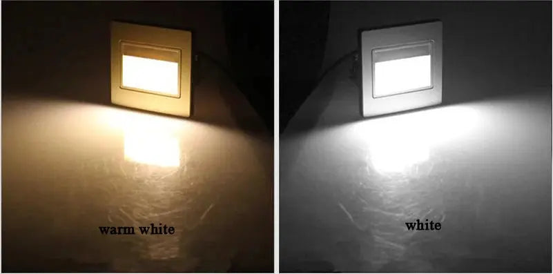 Einbau in LED-Treppen licht 85-265V Wand leuchte Beleuchtung Schritt Treppe Gang Lampen warm kühl weiß Keller Durchgang Fuß lichter       PST PS Tradings