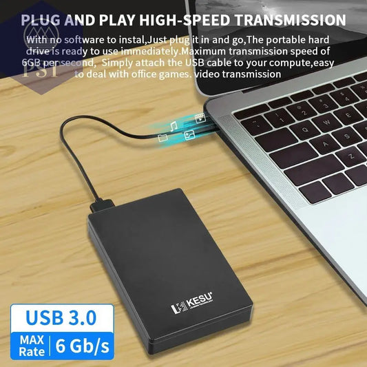 HDD Portable External Hard Drive 2tb/1tb/500gb 2.5" USB Hard Disk Storage memory for PC, Desktop tablets Laptop MacBook Computer - PST PS Tradings