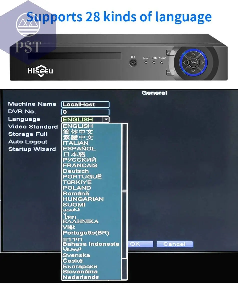 Hiseeu 5MP 3MP 8CH POE NVR Video Audio Record ONVIF CCTV IP Security Surveillance Camera System Kit Set Outdoor House Waterproof - Property & Safety Tradings