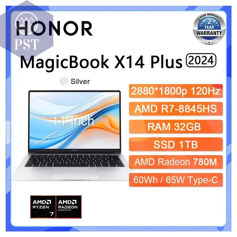Honor X14 Plus Laptop: R7, 16GB RAM, 512GB SSD Win11 Notebook Laptops PST PS Tradings Laptop PST PS Tradings  PST PS Tradings Honor X14 Plus Laptop: R7, 16GB RAM, 512GB SSD Win11 Notebook Laptops Laptop