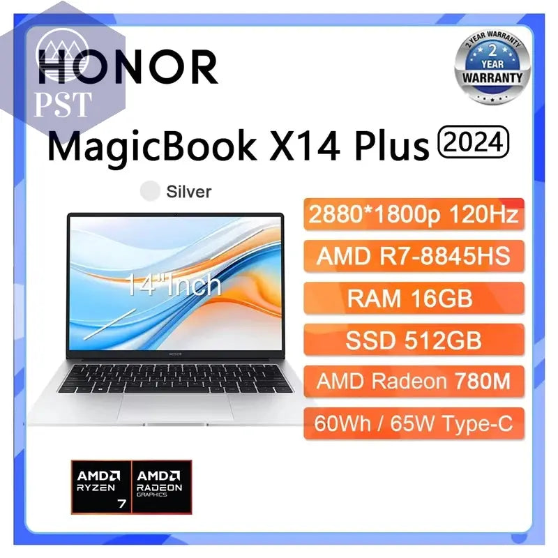 Honor X14 Plus Laptop: R7, 16GB RAM, 512GB SSD Win11 Notebook Laptops PST PS Tradings Laptop PST PS Tradings  PST PS Tradings Honor X14 Plus Laptop: R7, 16GB RAM, 512GB SSD Win11 Notebook Laptops Laptop
