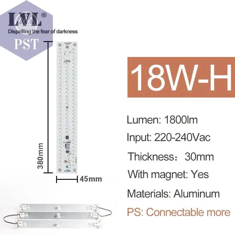 LED Panel Light 10W 18W 25W 40W No Flicker AC 220V 230V for Ceiling Light Source Square Round Panel Light       PST PS Tradings