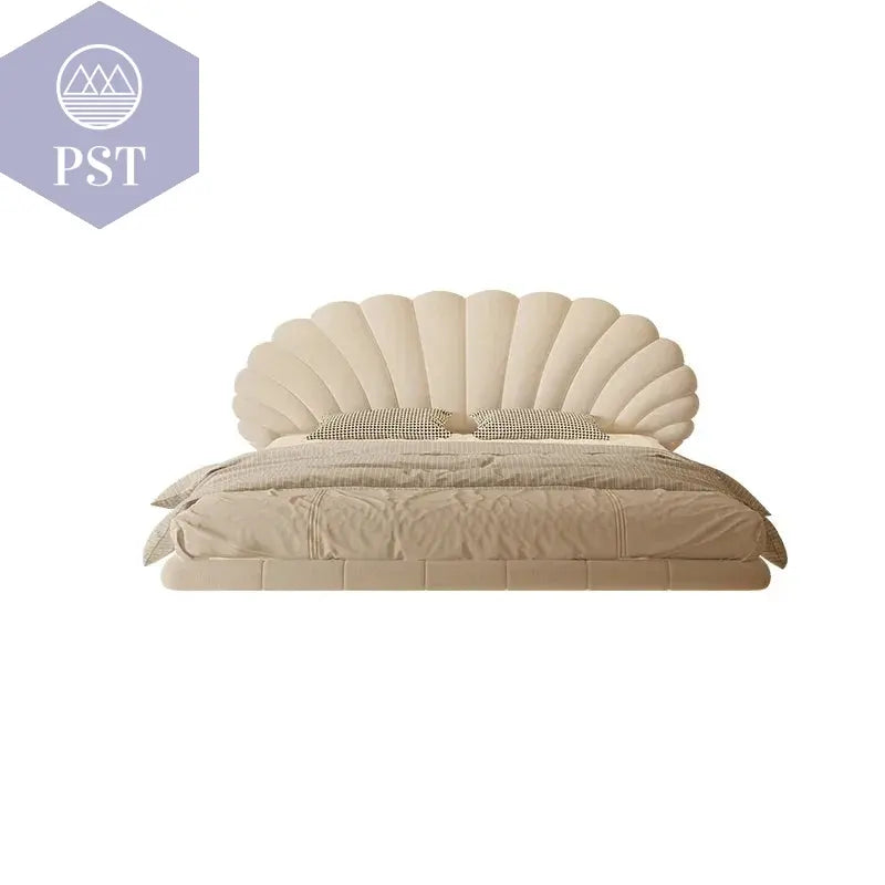 Luxuriöses King Size Designer Doppelbett Weiß PST PS Tradings Möbel PST PS Tradings  PST PS Tradings