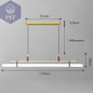 Minimalistische moderne Deckenleuchte Esstisch Lampe PST PS Tradings Deckenleuchte PST PS Tradings 3-colors-lights-gold-115cm PST PS Tradings