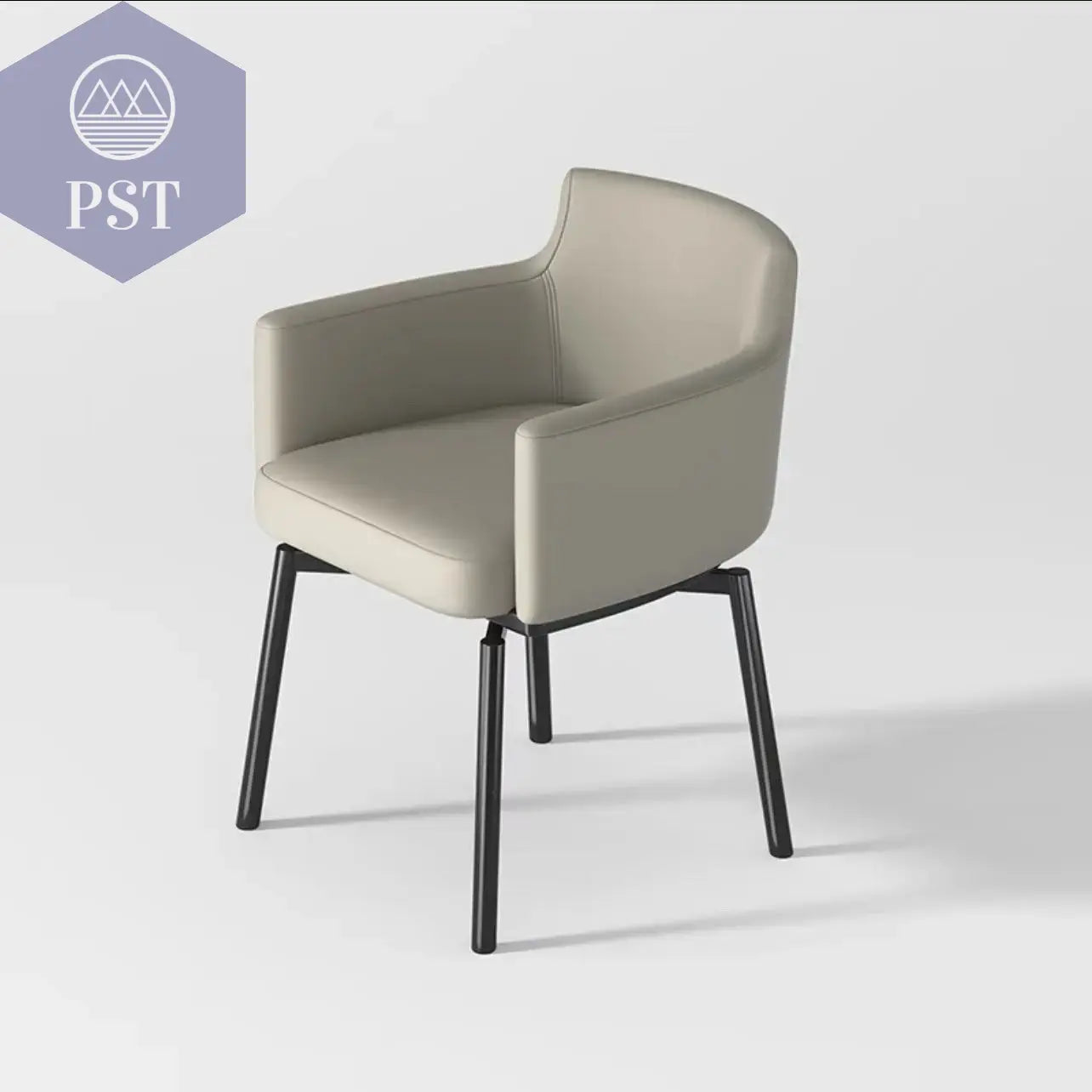 Modern & stillvoller Designer Esszimmerstuhl – eleganter luxuriöser Designer Stuhl für Wohnräume und Essbereich PST PS Tradings Esszimmerstuhl PST PS Tradings Light-gray PST PS Tradings