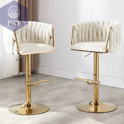 Moderner Luxus höhenverstellbar drehend Hotel Cafe Barhocker Hochstuhl personalisierbar SAMT Metall       PST PS Tradings