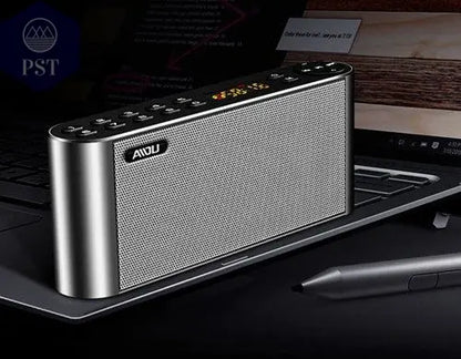 Portable Wireless HiFi Bluetooth Speaker with Microphone      Nearest-Warehouse-Grey PST PS Tradings