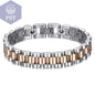 RainSo 99.999% Reinem Germanium Armband für Frauen Korea Beliebte Edelstahl Gesundheit Magnetische Germanium Energie Paar Schmuck  Modeschmuck     PST PS Tradings