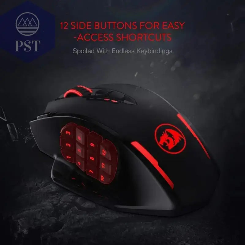 Redragon M913 Gaming Maus 16000 DPI Wireless PST PS Tradings   Redragon M913 Gaming Maus 16000 DPI Wireless