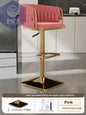 Samt Bar Stuhl Home Küche Hoch hocker Cafe Lift Drehstuhl Luxus Theken hocker moderner Bar stuhl mit Rückenlehnen möbeln       PST PS Tradings