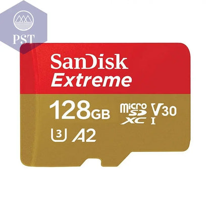Sandisk Micro SD Card Original Extreme A2 V30 U3 SDXC Flash 32GB 64GB 128GB 256GB MicroSD Card 190MB/s TF Card for Phone Tablet - PST PS Tradings