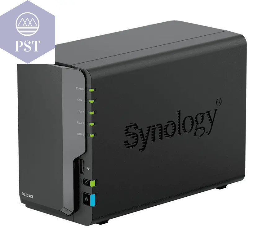 Synology DiskStation DS224+ inkl. 2*4TB Festplatten (ca. 8TB Speicher) 2-bay  Computer Zubehör     PST PS Tradings