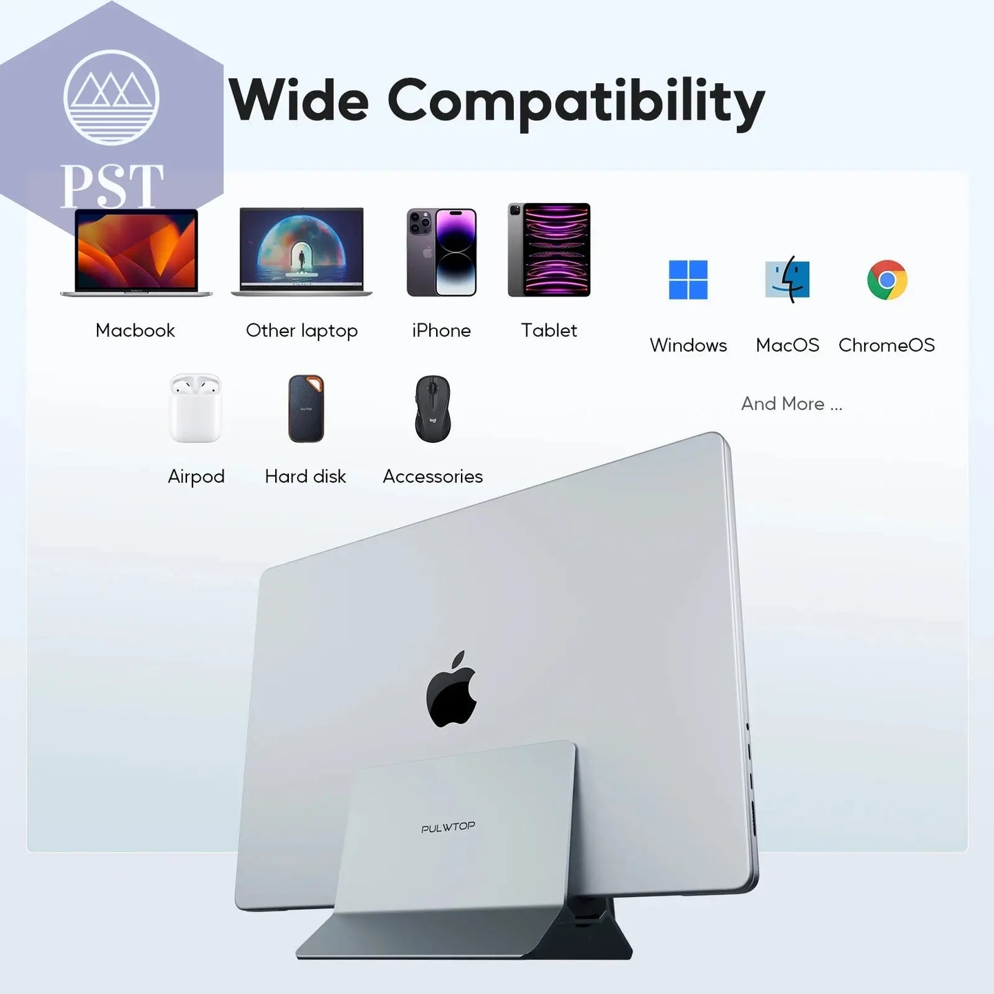 USB HUB 11-in-1 Docking Station SSD-Hub Mac Windows PST PS Tradings Docking PST PS Tradings  PST PS Tradings