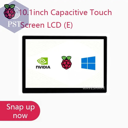 Waveshare 10,1 Zoll kapazitiver Touchscreen-LCD (E), 1024 x 600, HDMI, vollständig laminierter Bildschirm, unterstützt Raspberry Pi, Jetson Nano  Electronics     PST PS Tradings
