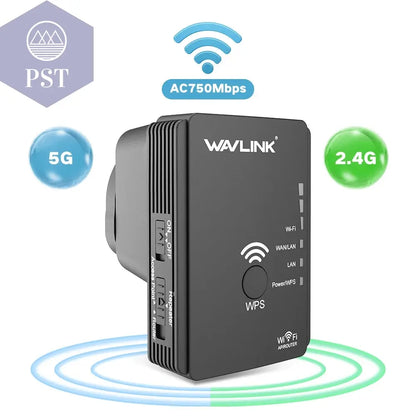 Wavlink N300 WLAN Repeater WiFi Extender AP 300Mbps Repeater WPS Funktion PST PS Tradings Repeater PST PS Tradings AC 750Mbps 2.4G5G / UK plug / spain PST PS Tradings Wavlink N300 WLAN Repeater WiFi Extender AP 300Mbps Repeater WPS Funktion Repeater