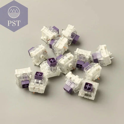 Wholesales Kailh Box Royal Navy Blue Jade Pink Crystal Box 3 pin Switches IP56 Water-proof Compatible Cherry MX Switches - PST PS Tradings