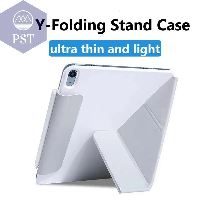 Y Fold Magnetic Case for Ipad Pro 11 2022 2020 2018 Air 5 Air 4 10th 10.9 Pro 12.9 2021 for Ipad Mini 6 Ultra Thin Cases Cover - PST PS Tradings
