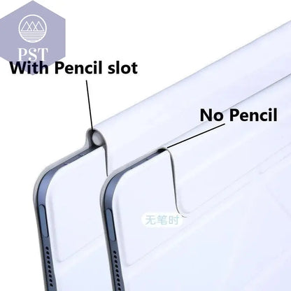 Y Fold Magnetic Case for Ipad Pro 11 2022 2020 2018 Air 5 Air 4 10th 10.9 Pro 12.9 2021 for Ipad Mini 6 Ultra Thin Cases Cover - PST PS Tradings