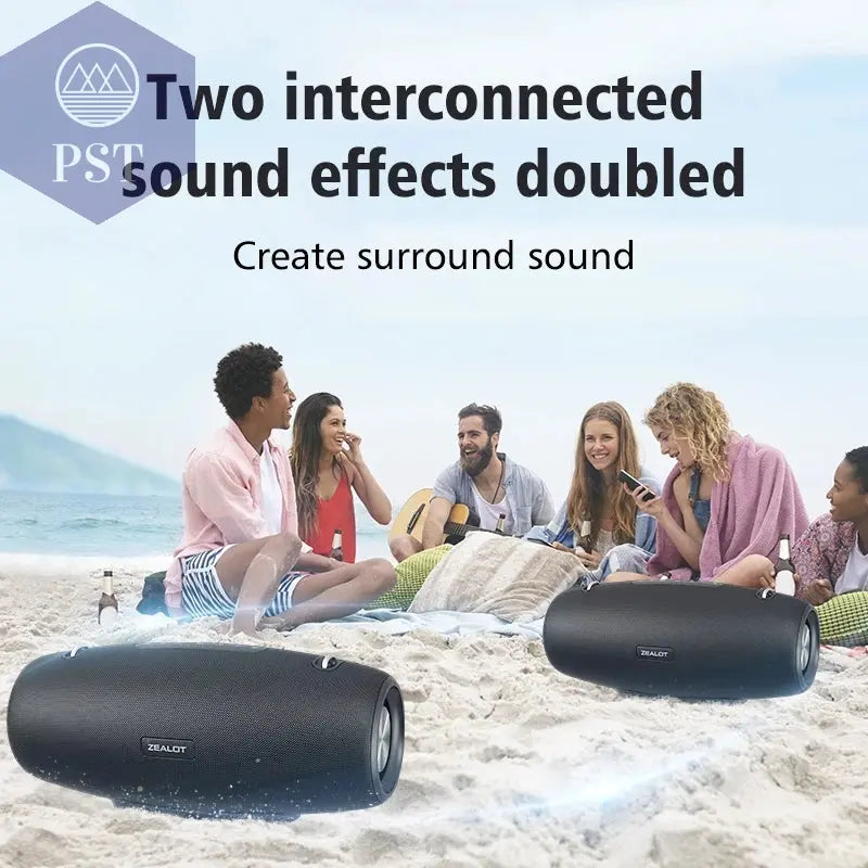 ZEALOT S67 60W Bluetooth Lautsprecher mit Bass PST PS Tradings Bluetooth PST PS Tradings  PST PS Tradings ZEALOT S67 60W Bluetooth Lautsprecher mit Bass Bluetooth