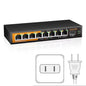 8-Port 2.5Gbps Ethernet Network with 1-10Gb SFP+ Unmanaged Plug and Play