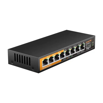 8-Port 2.5Gbps Ethernet Network with 1-10Gb SFP+ Unmanaged Plug and Play